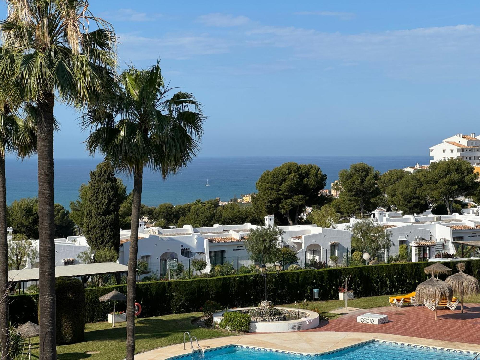 Amazing Sea View Apartment In Miraflores La Cala De Mijas Eksteriør billede