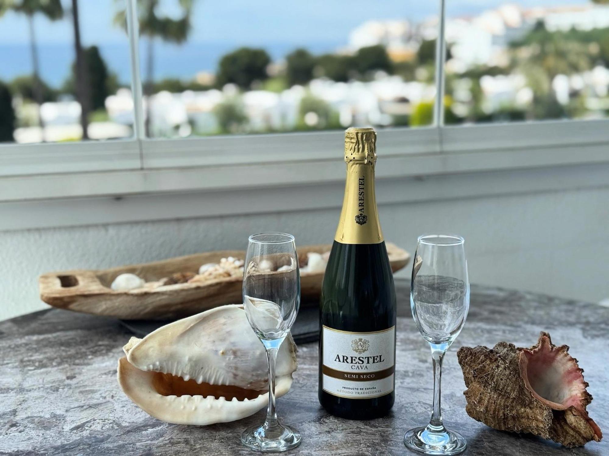 Amazing Sea View Apartment In Miraflores La Cala De Mijas Eksteriør billede