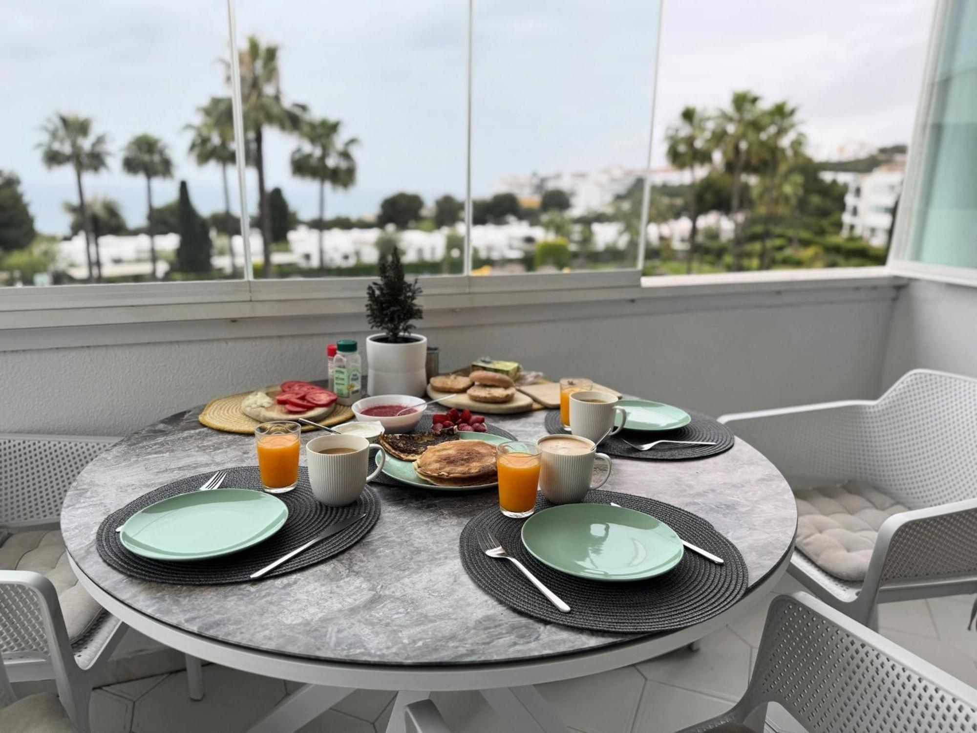 Amazing Sea View Apartment In Miraflores La Cala De Mijas Eksteriør billede