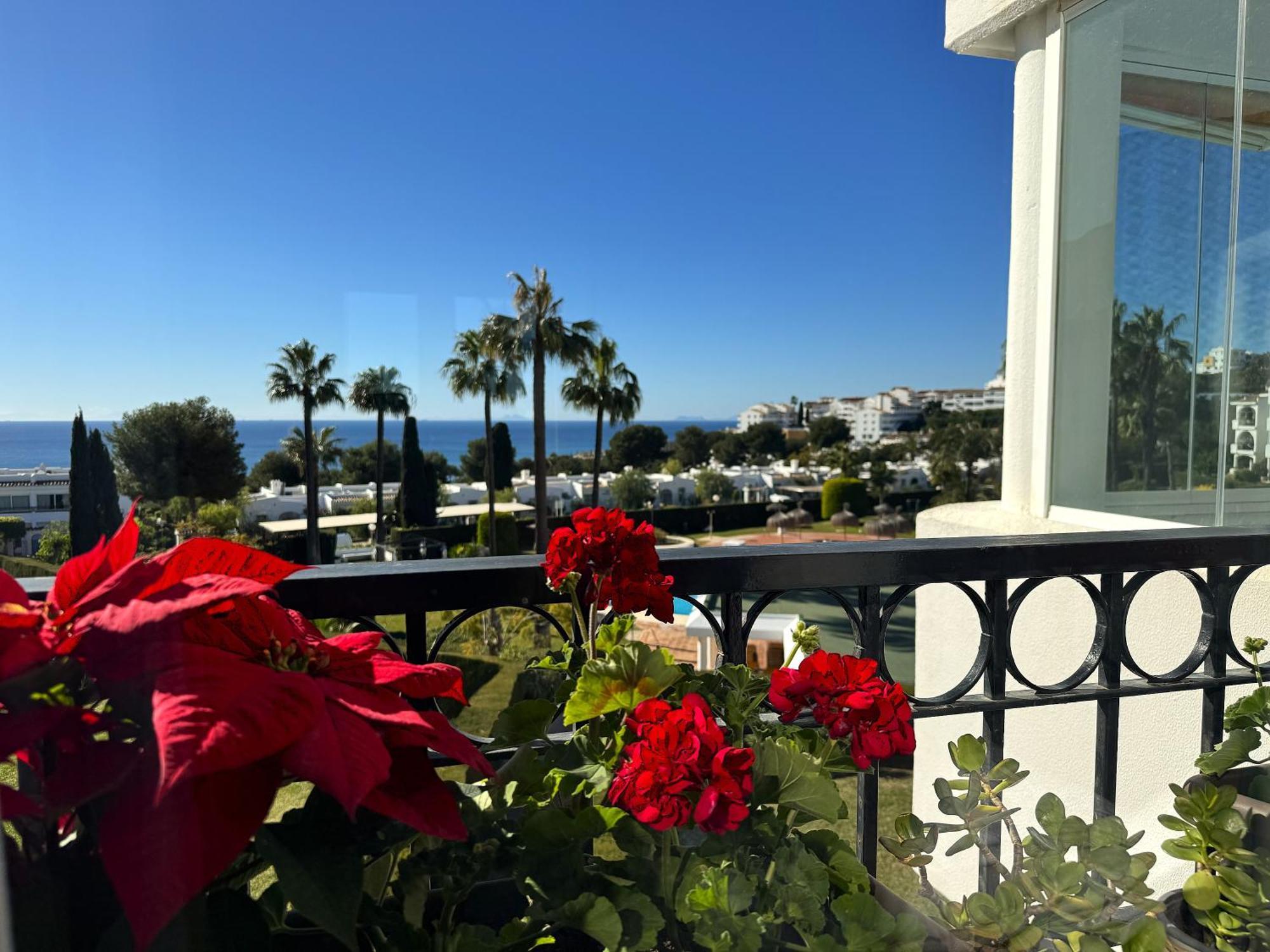 Amazing Sea View Apartment In Miraflores La Cala De Mijas Eksteriør billede