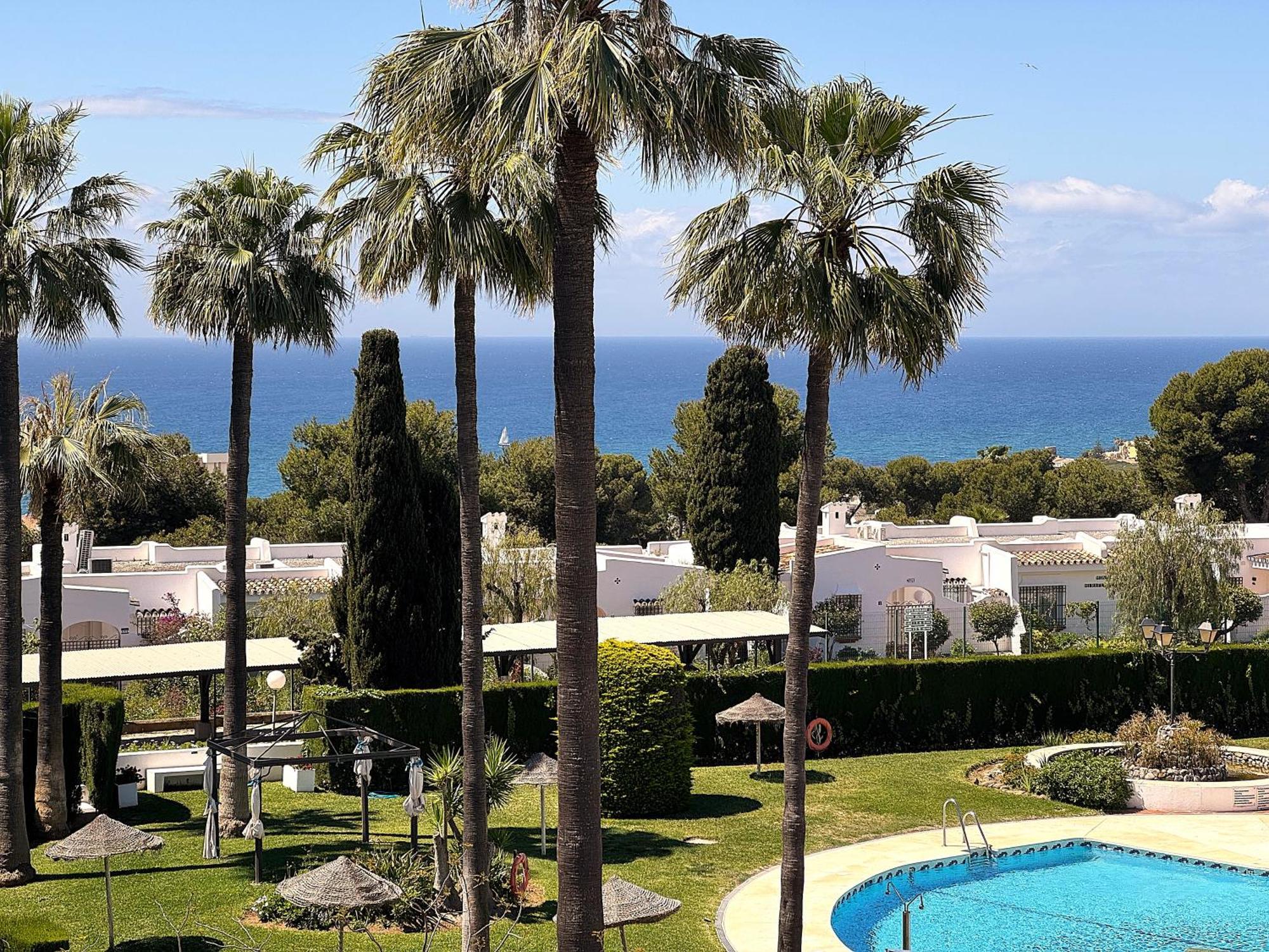 Amazing Sea View Apartment In Miraflores La Cala De Mijas Eksteriør billede