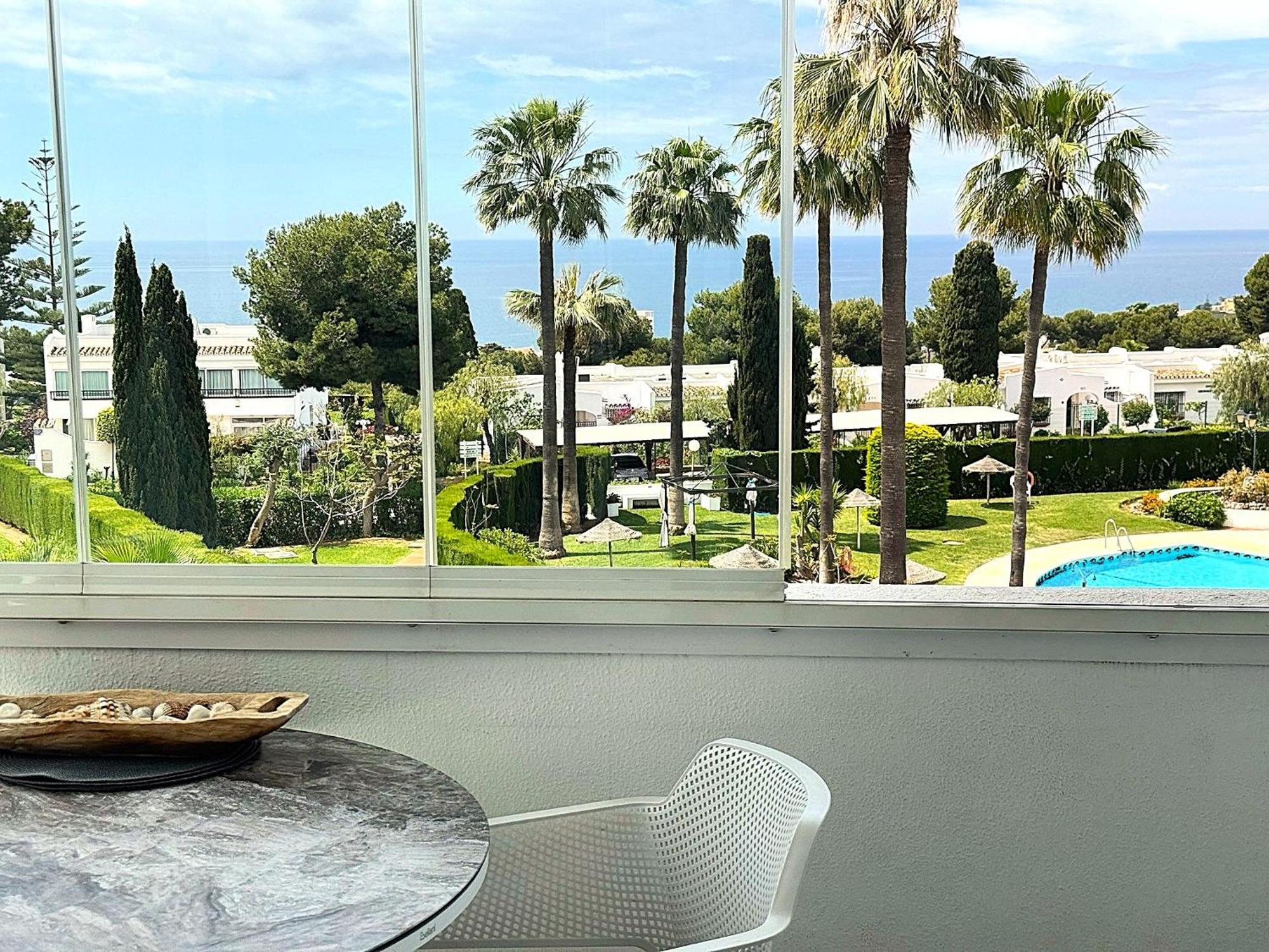 Amazing Sea View Apartment In Miraflores La Cala De Mijas Eksteriør billede